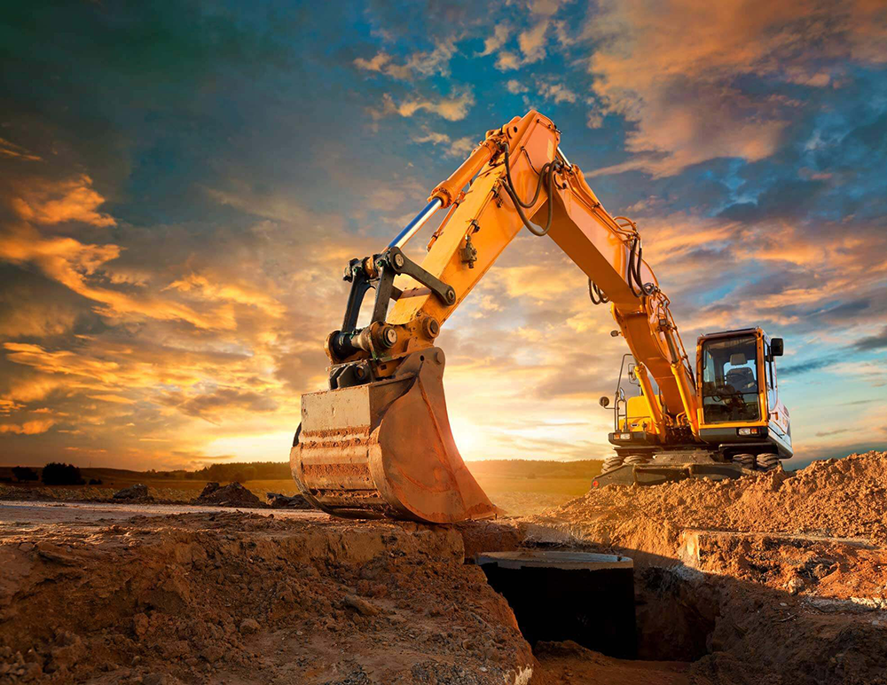 Construction Industry Image : FI™ in action on an excavator.